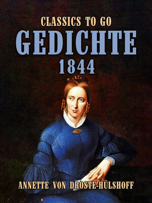 cover image of Gedichte 1844
